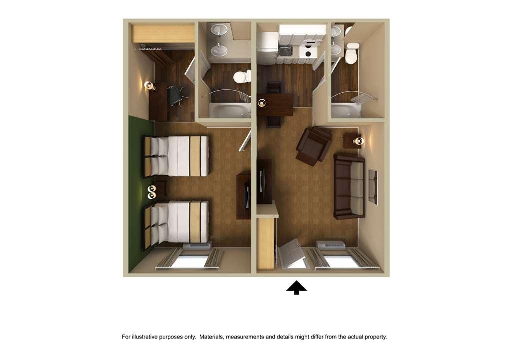 Extended Stay America Suites - Denver - Tech Center South - Inverness Centennial Pokoj fotografie